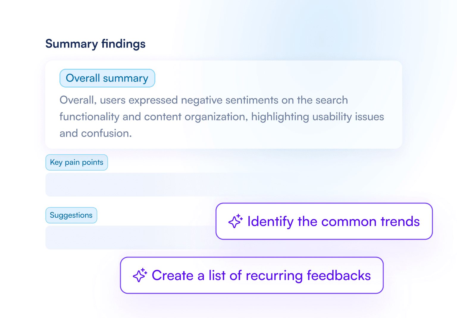 Get your insights faster