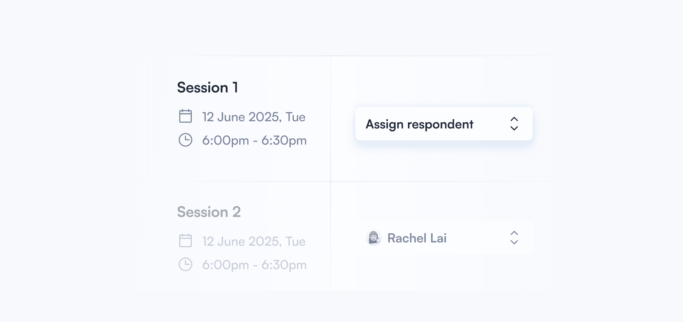 Set the stage with easy scheduling